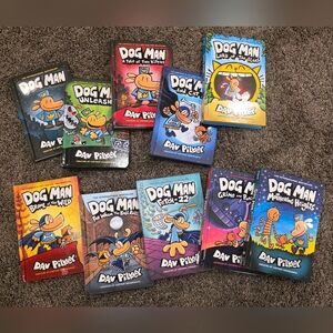 Dog Man Book Collection Books #1 - #10